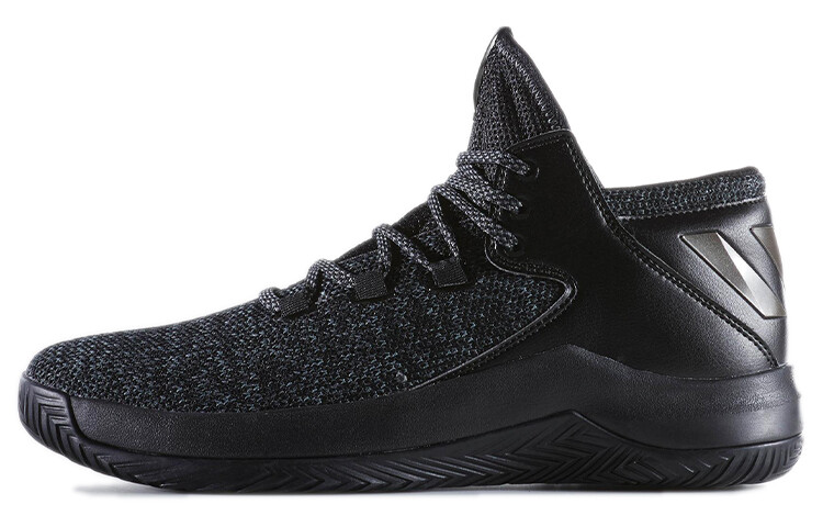 

Баскетбольные кроссовки D Rose Menace 2 мужские низкие черные Adidas