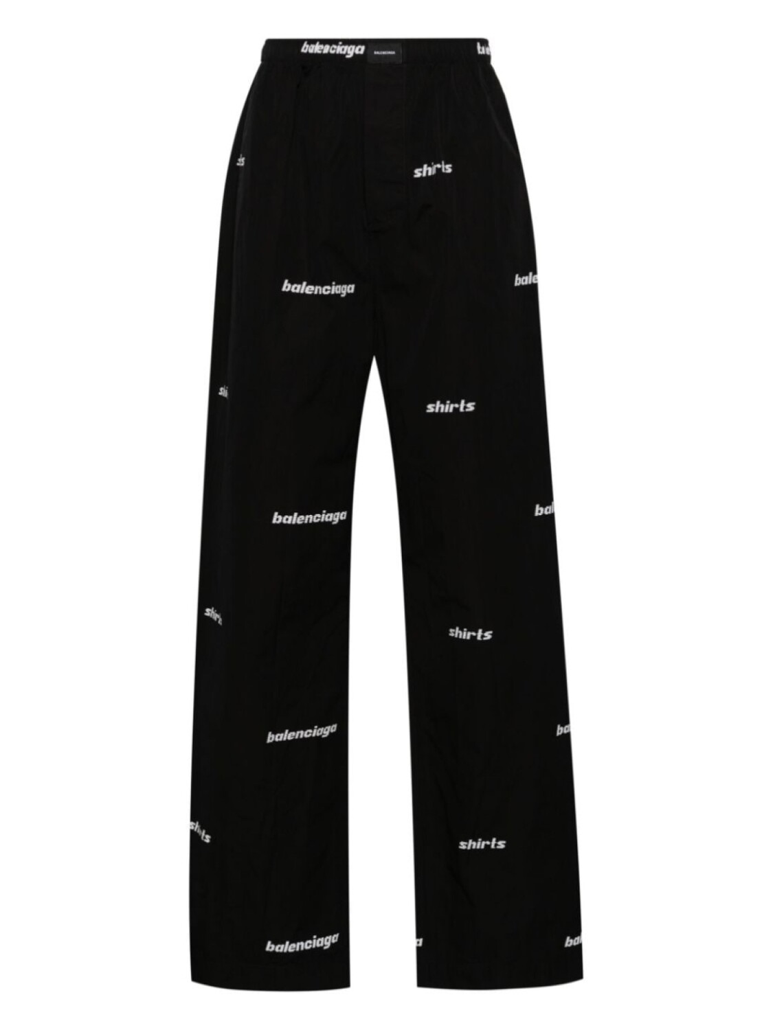 

Balenciaga брюки с логотипом, черный