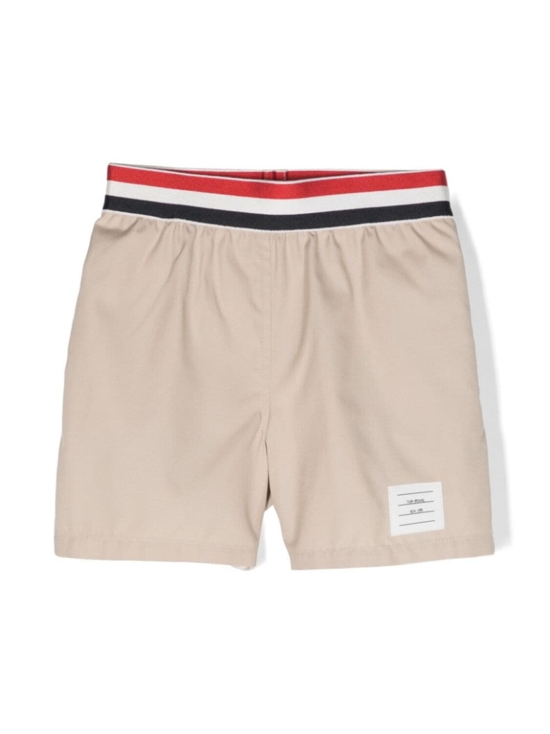 

Thom Browne Kids шорты Rugby с полосками RWB, коричневый