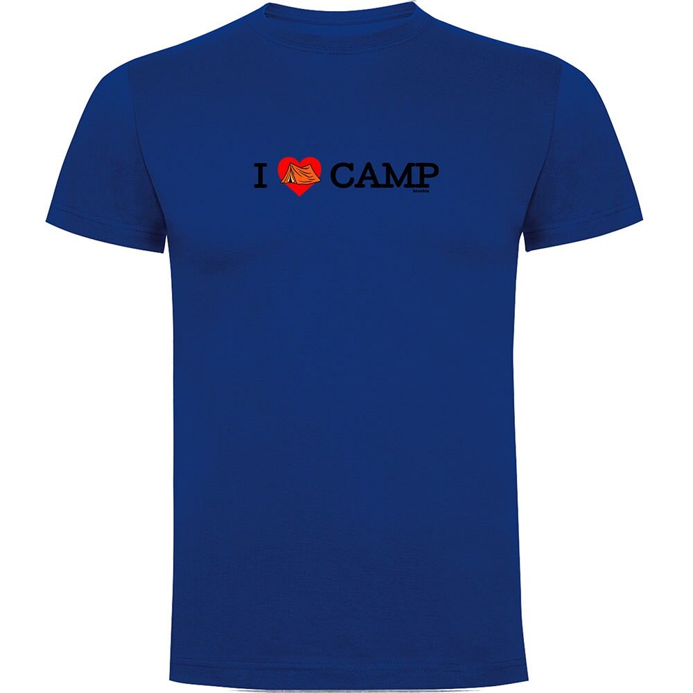 

Футболка с коротким рукавом Kruskis I Love Camp, синий