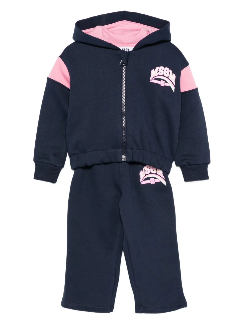 

Спортивный костюм с логотипом Msgm Kids, синий