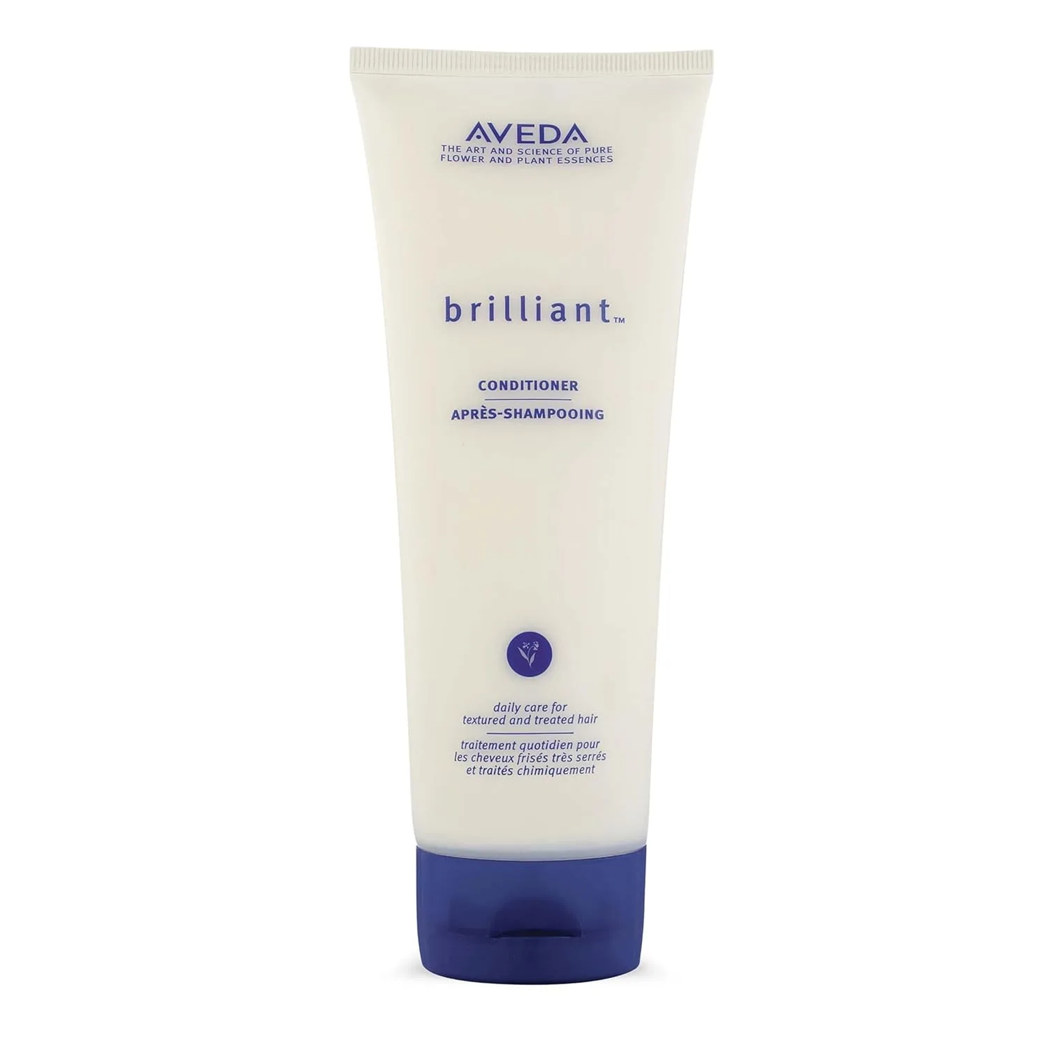 Кондиционер Aveda Brilliant увлажняющий, разглаживающий, для всех типов волос, с маслами жожоба и бабассу, аромат жасмина, розы и гвоздики, 200 мл
