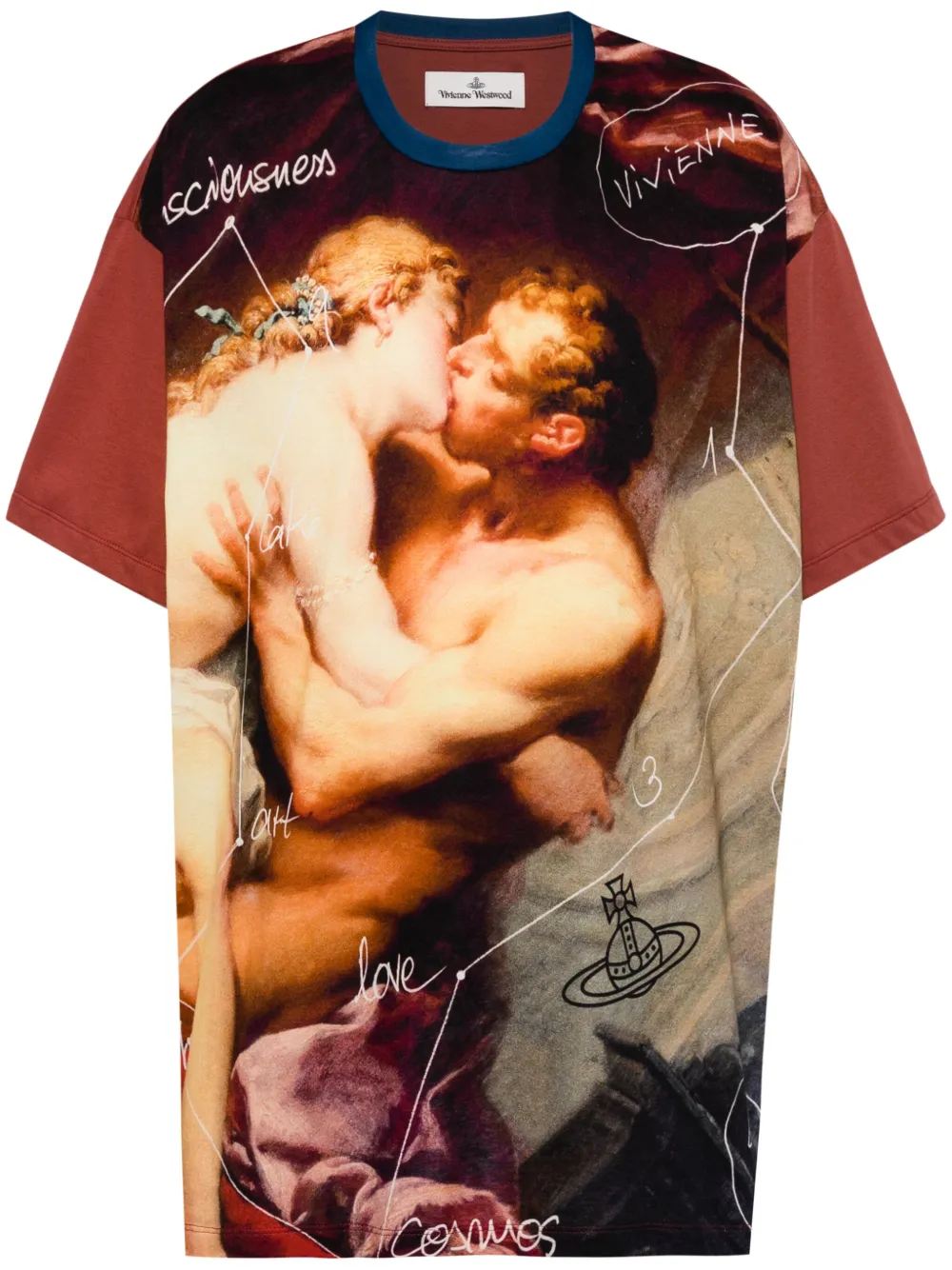 

Футболка Kiss Vivienne Westwood, красный