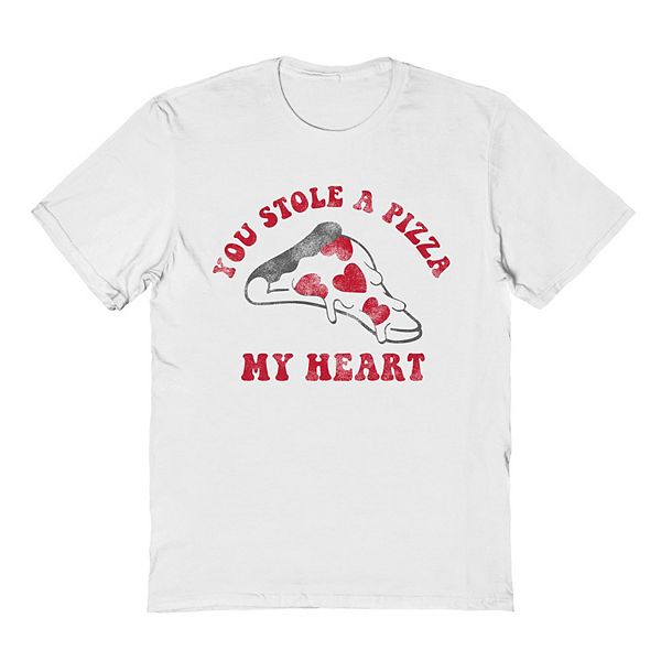 

Футболка с принтом "You stole a pizza my heart" на День святого Валентина Licensed Character