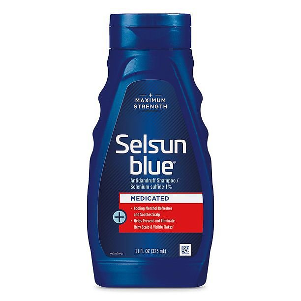 

Selsun Blue Medicated, шампунь против перхоти, США, 325 мл