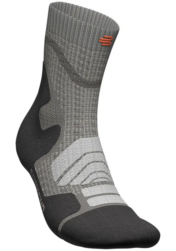 

Спортивные носки Bauerfeind "Outdoor Merino Mid Cut Socks", серый