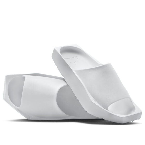 Тапочки hex slide 'triple white' Air Jordan, белый