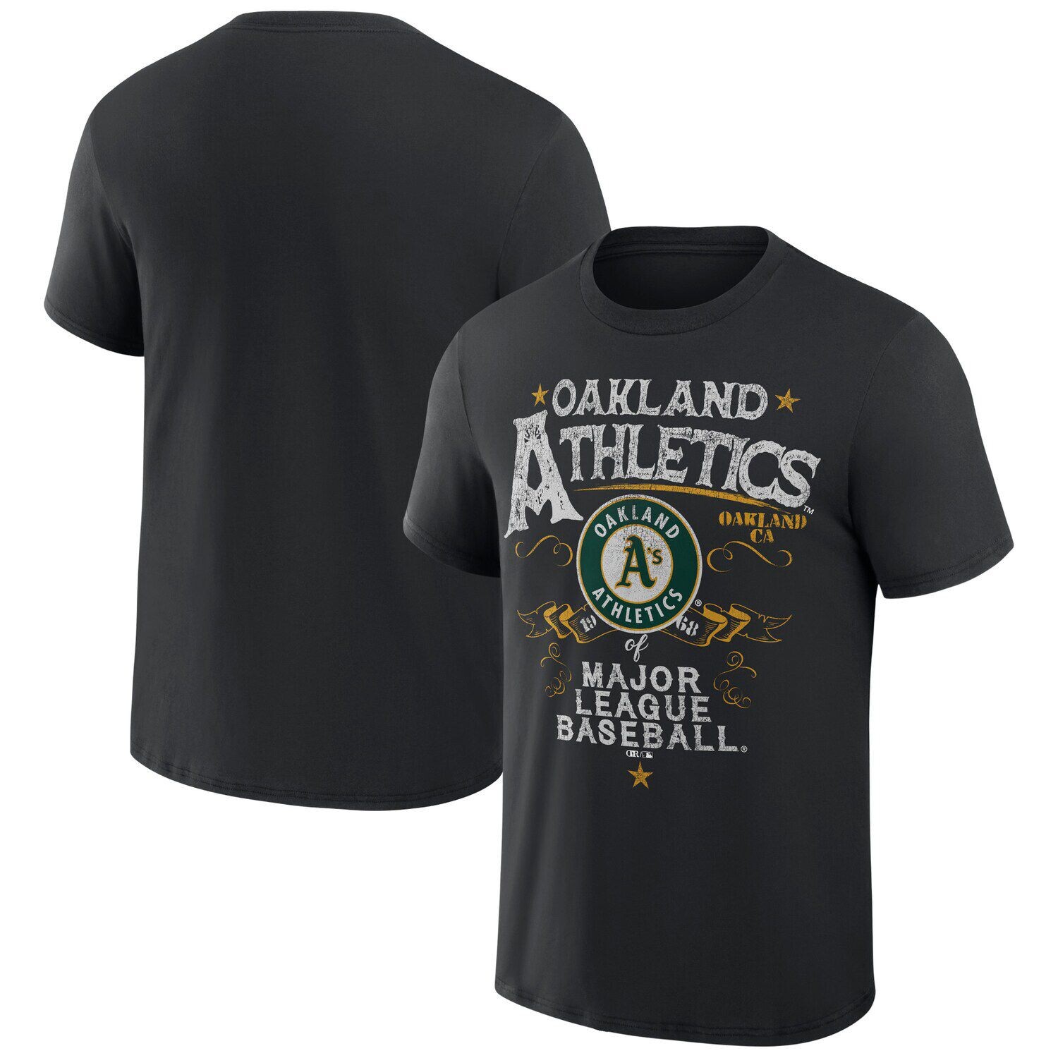 

Мужская футболка Darius Rucker Collection от Fanatics Black Oakland Athletics Beach Splatter