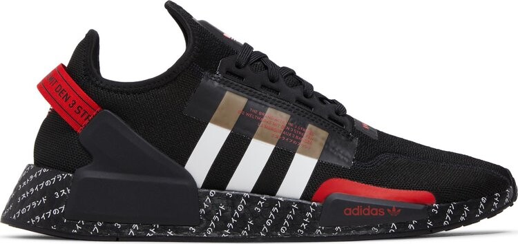 

Кроссовки NMD_R1 V2 'Japanese Print - Black Red', черный