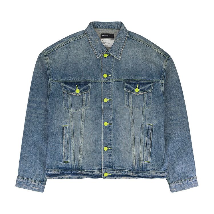 

Куртка PURPLE BRAND Vintage Washed Denim Jacket, Indigo