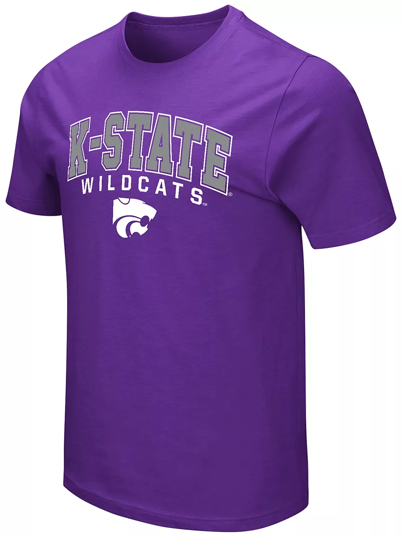 

Мужская фиолетовая футболка Colosseum Kansas State Wildcats