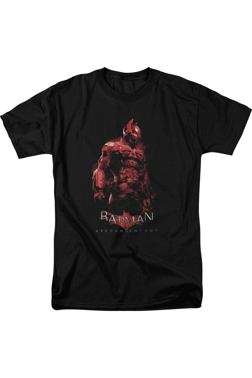 

Футболка с коротким рукавом для взрослых Batman Arkham Knight Knight Gildan, черный