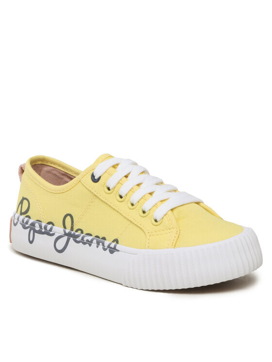

Кроссовки из ткани Pepe Jeans, желтый