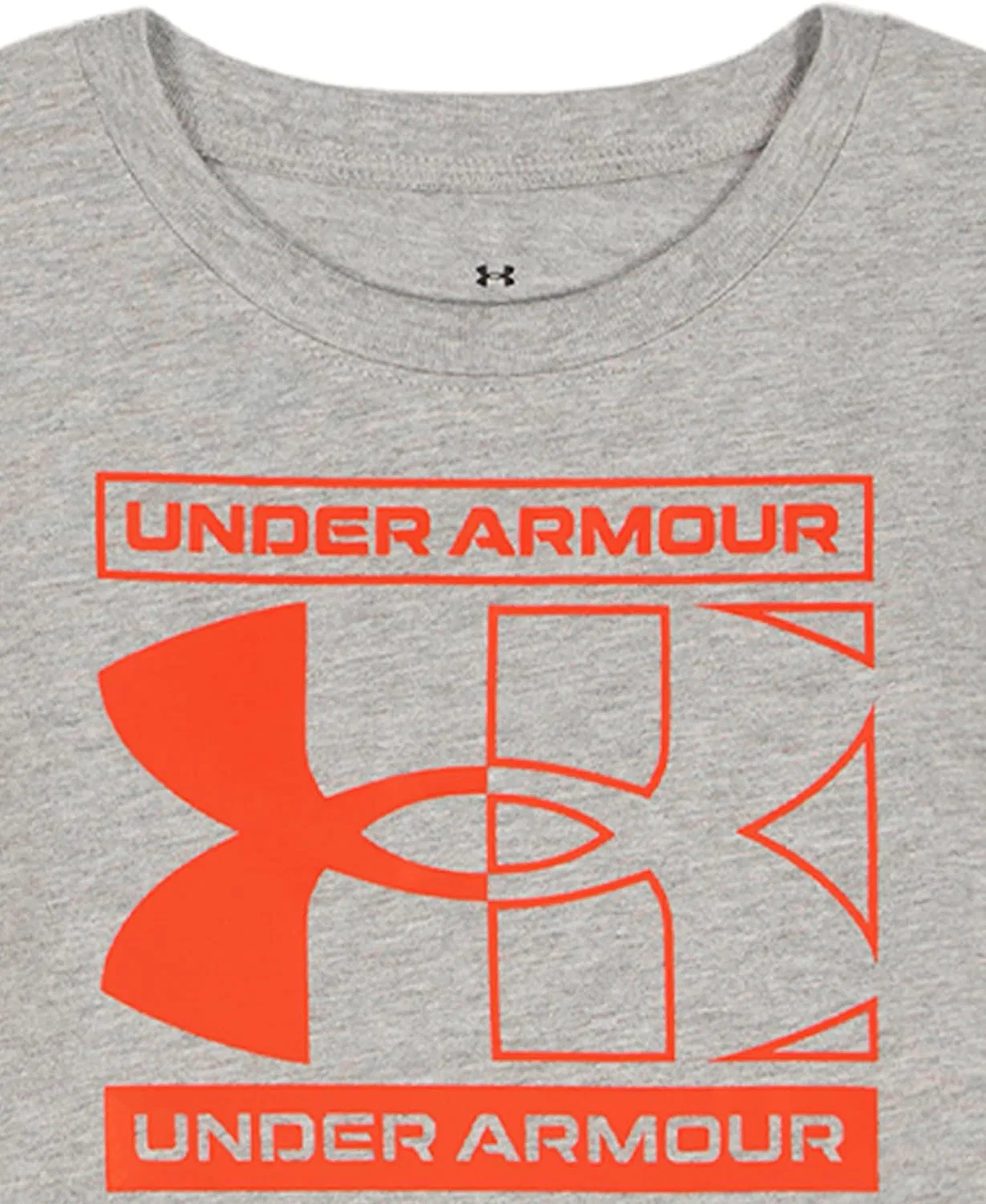 Детский спортивный комплект из футболки и шорт Under Armour, Mod Gray Decon — фото 4
