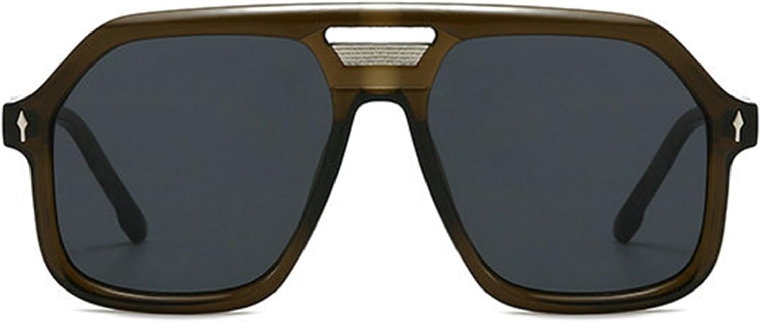 

Солнцезащитные очки Willochra Fashion Rivets для женщин, квадратной формы, ретро-очки-щитки, модные градиентные солнцезащитные очки для мужчин, очки-пилот для вождения, солнцезащитные очки UV400, C7