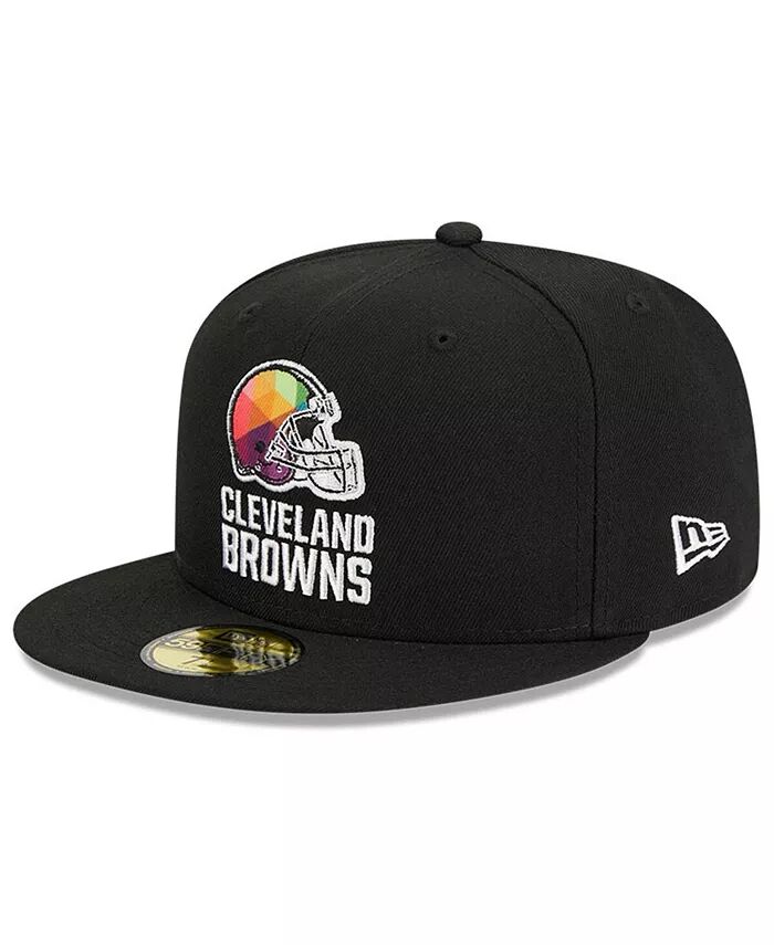 

Мужская черная приталенная кепка Cleveland Browns 2023 NFL Crucial Catch 59FIFTY New Era, черный