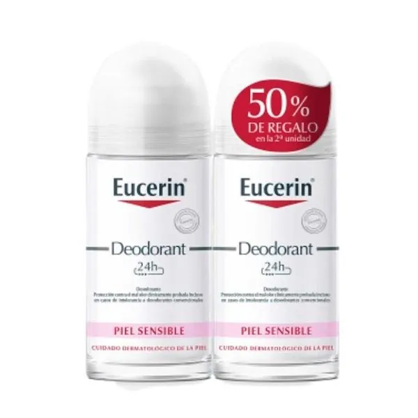 

Дезодорант для чувствительной кожи шариковый Deodorant Duplo Eucerin, 1 UD