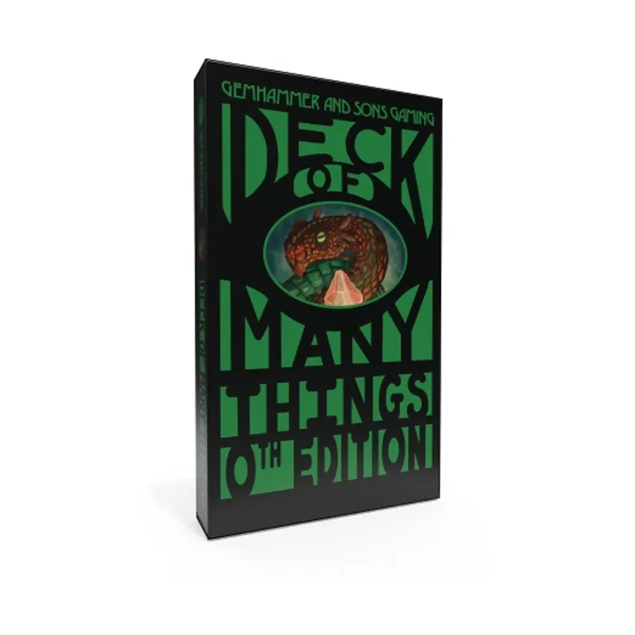 

Бокс-сет Deck of Many Things (0th Edition), Role Playing Games Accessories (Gemhammer And Sons Gaming)
