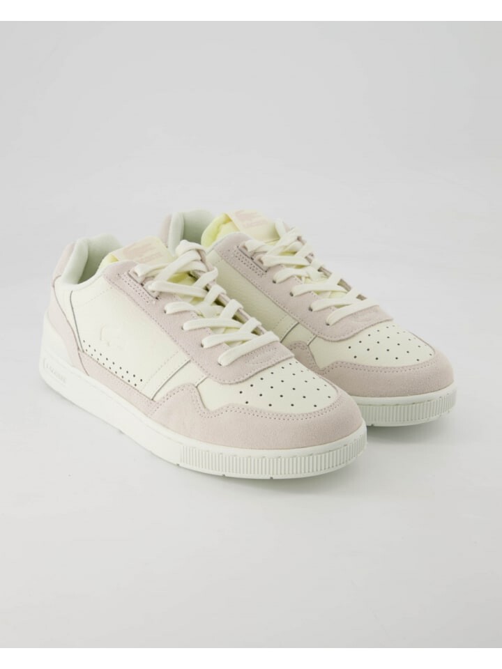 

Кроссовки на шнуровке Lacoste, белый