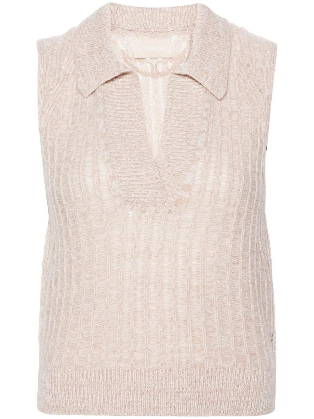 

Джемпер Lunny без рукавов Zadig&Voltaire, нейтральный