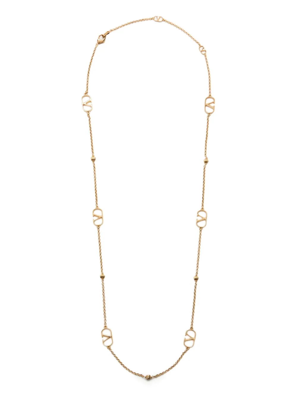 

Колье с логотипом VLogo Signature VALENTINO GARAVANI, золотой