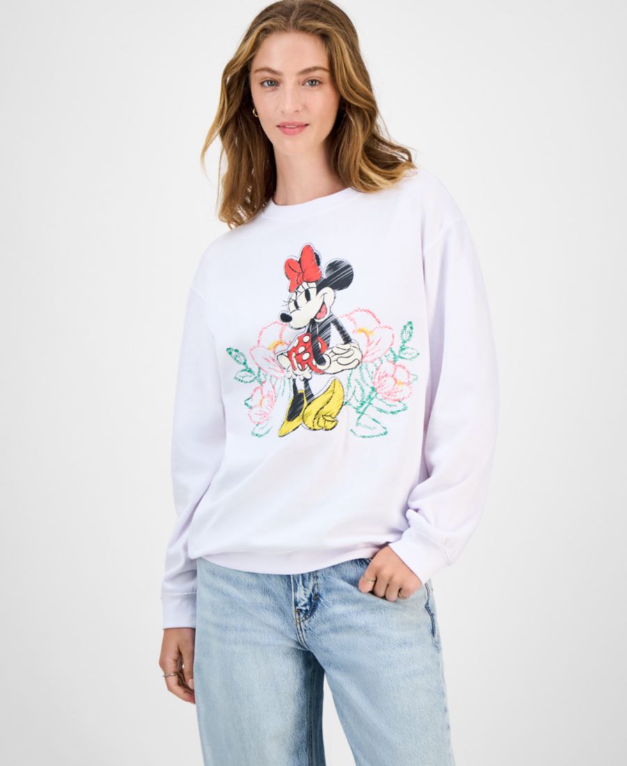 

Детская толстовка с вышитым изображением Минни Маус Freeze 24-7, White