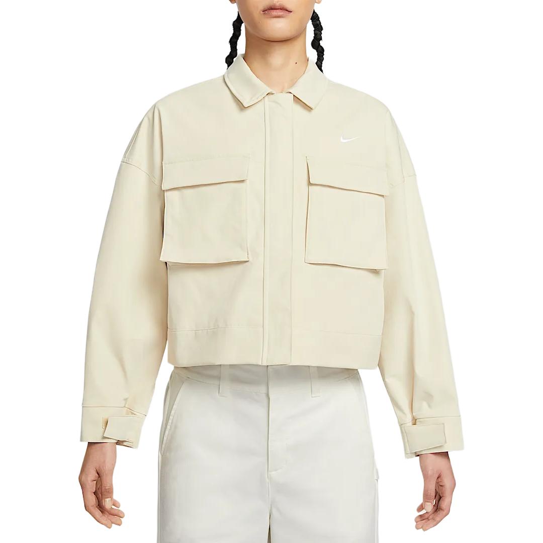 Nike Спортивная куртка женская светло-бежевая, Light Khaki — фото 3