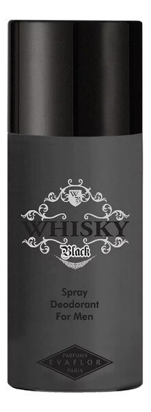 

Whisky, Мужской, Черный дезодорант Evaflor, 150 мл
