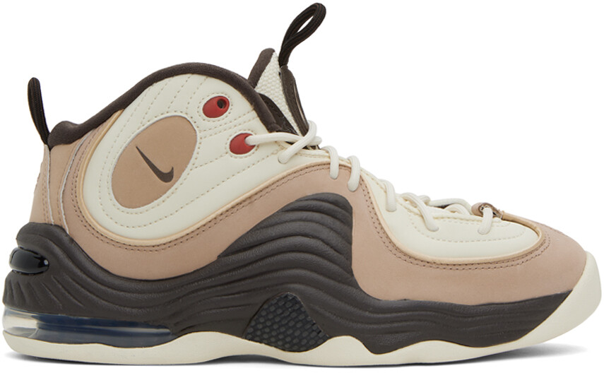 

Коричневые кроссовки Air Penny II NAS Nike, Коричневый;серый, Коричневые кроссовки Air Penny II NAS Nike