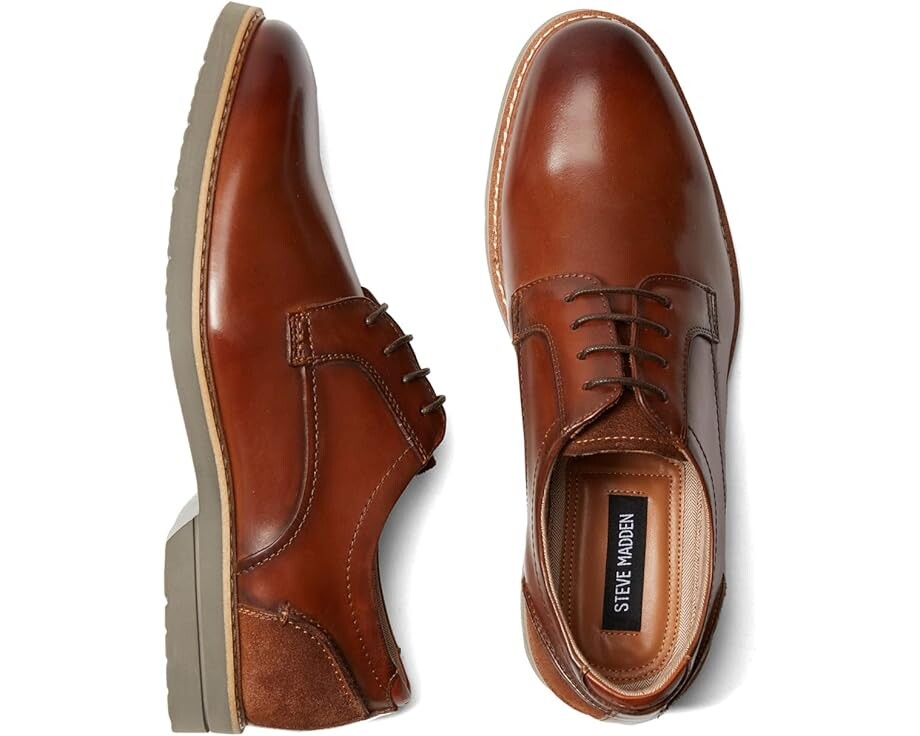 

Оксфорды Steve Madden Priam, цвет Tan Leather