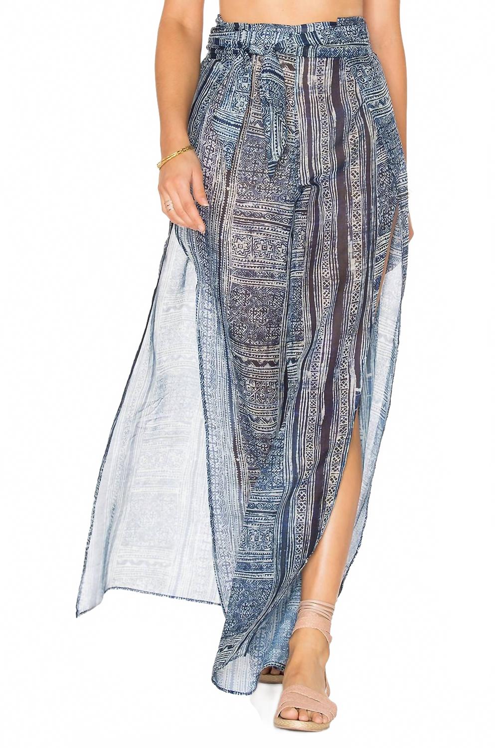 

Женские брюки Laura Wrap в синем цвете SOAH
