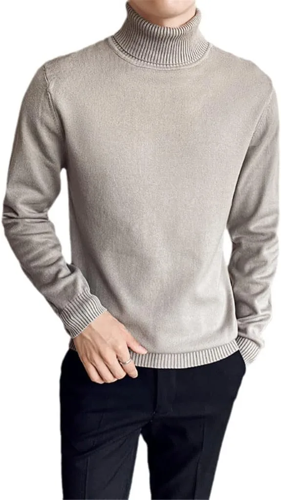 

Мужской зимний свитер с воротником-стойкой Hamthuit