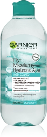 

Мицеллярная вода Garnier Skin Naturals Hyaluronic Aloe, 400 ml