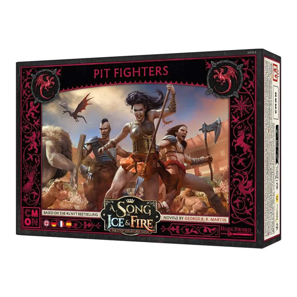 

Детская настольная игра Asmodee A Song of Ice and Fire Pit Fighters, золотой