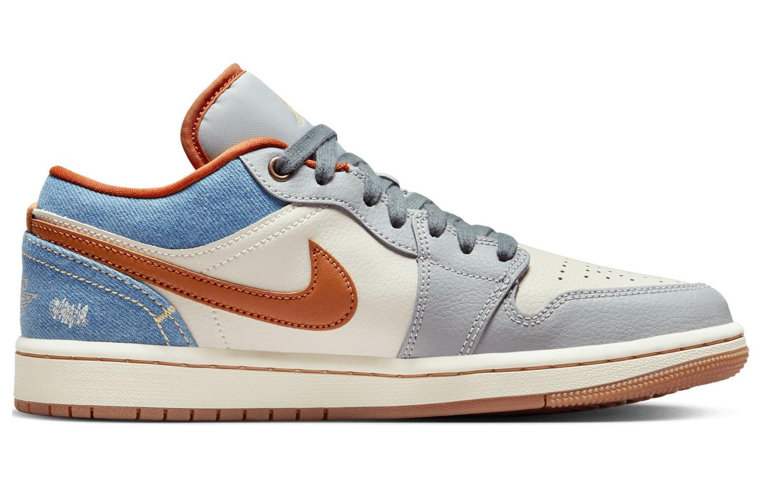 Женские кроссовки Jordan Air Jordan 1 для скейтбординга, Синий/Белый — фото 2
