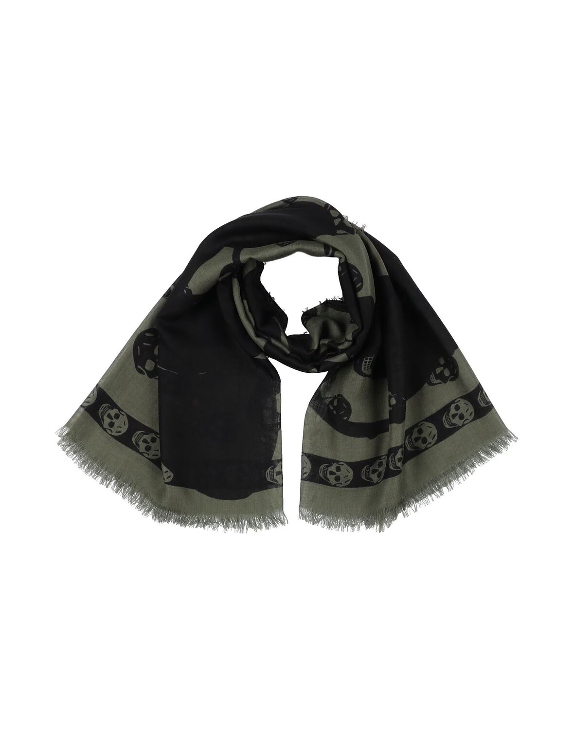 

Шарф Alexander Mcqueen, зеленый