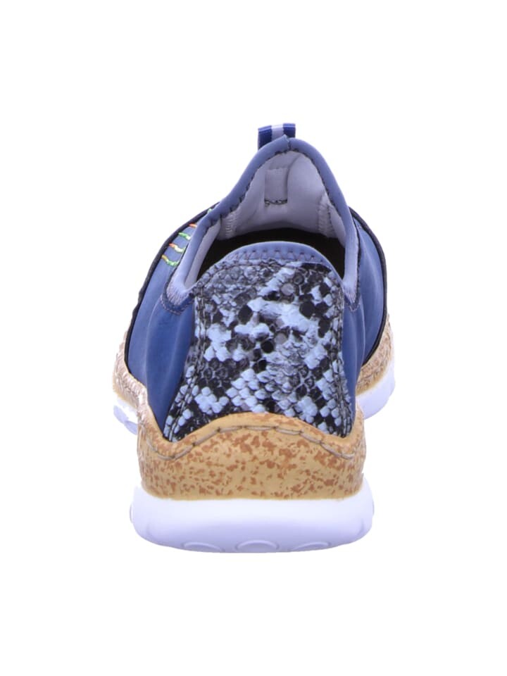 Тапочки rieker Komfort Slipper, синий — фото 4