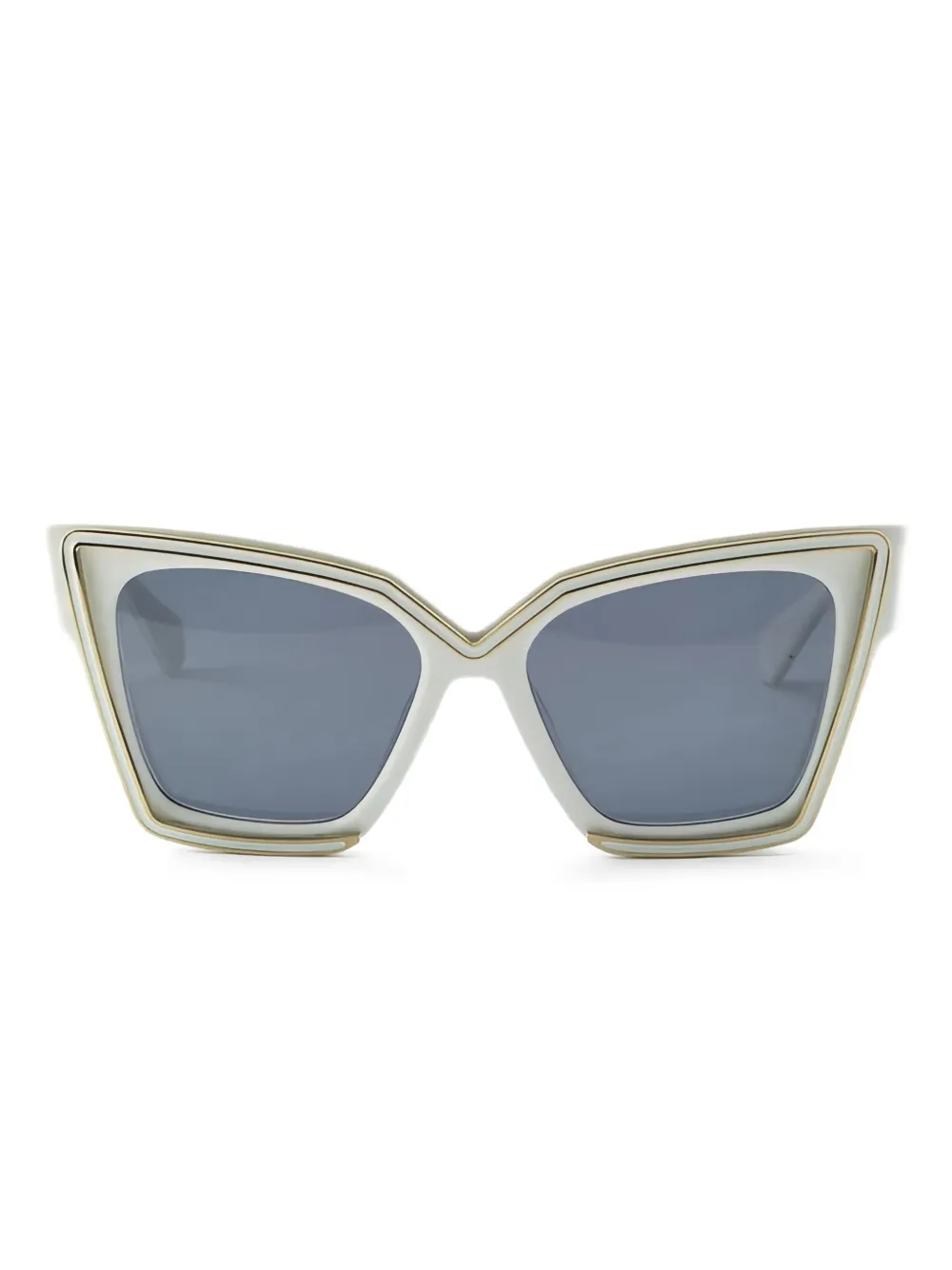 

Солнцезащитные очки «кошачий глаз» VALENTINO GARAVANI EYEWEAR, белый