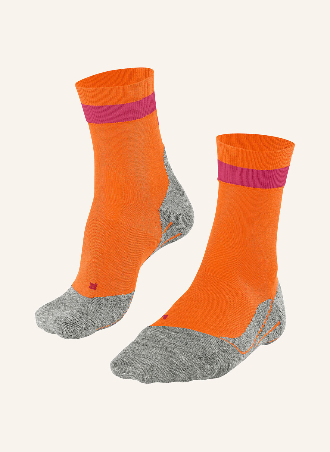 

Носки для бега ru4 FALKE, цвет 8931 neon orange