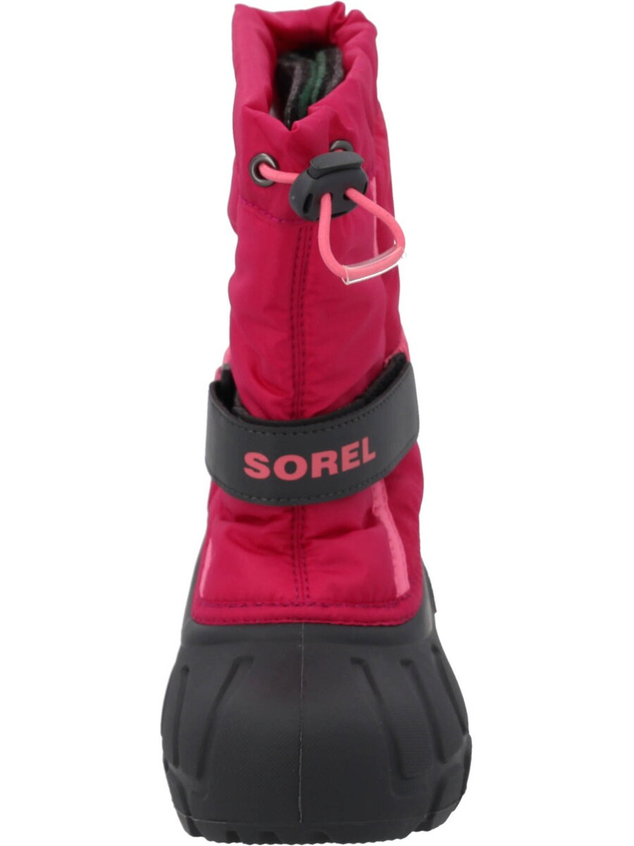 Зимние ботинки SOREL Youth Flurry, светло-розовый/темно-розовый — фото 4