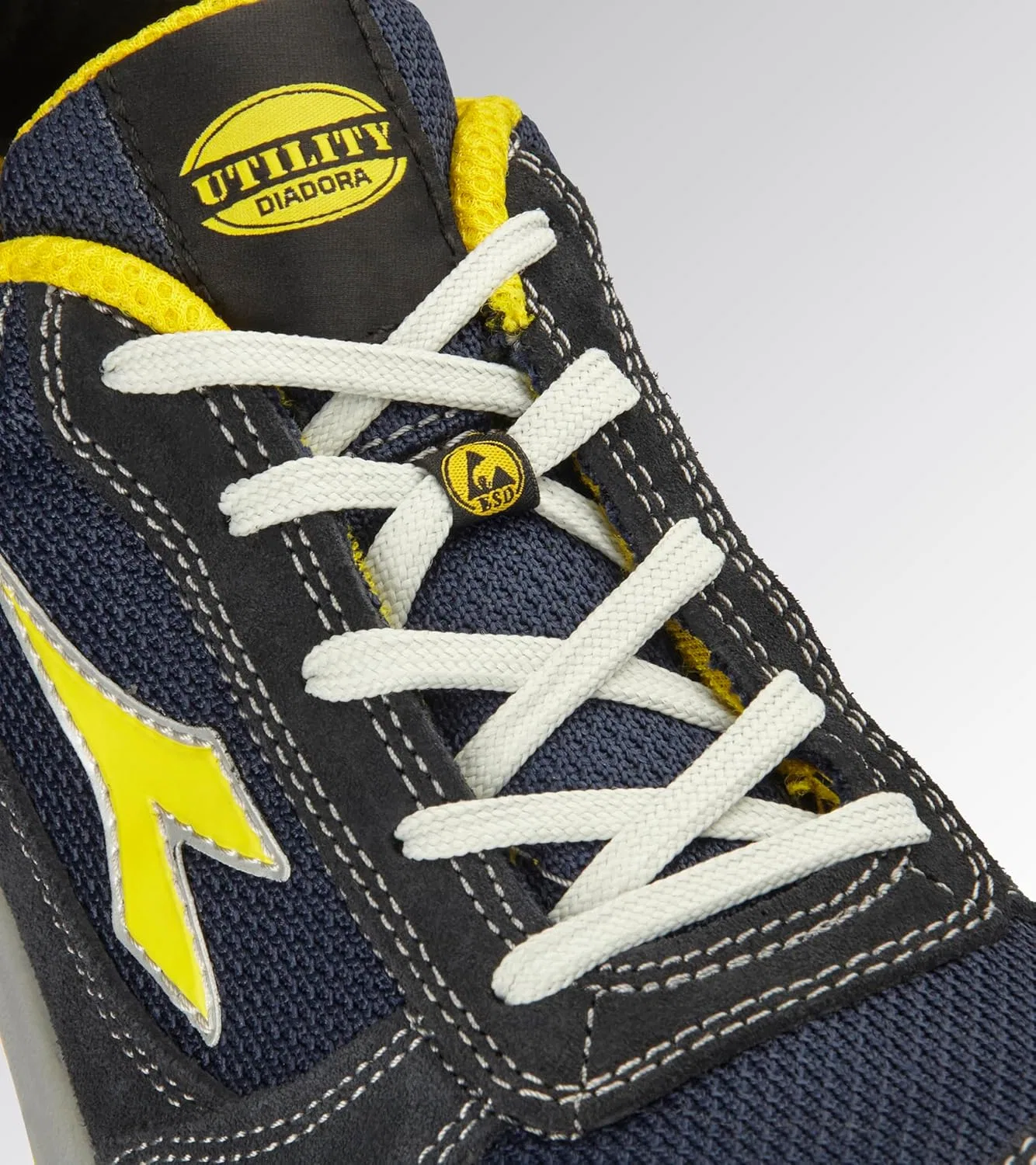 Рабочие кроссовки Utility Diadora - низкие рабочие кроссовки Run Text Low S1P SRC ESD для мужчин и женщин, Dark Navy Dark Navy — фото 4