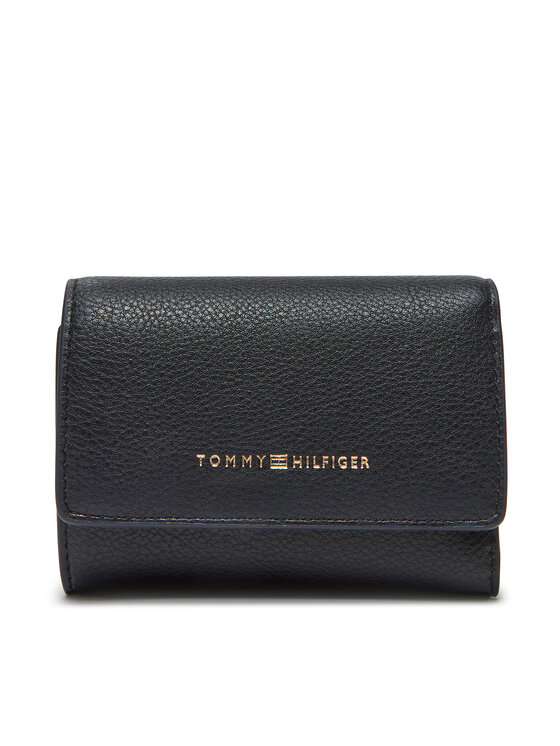 

Маленький женский кошелек Th Logotape Trifold AW0AW17477 Tommy Hilfiger, синий