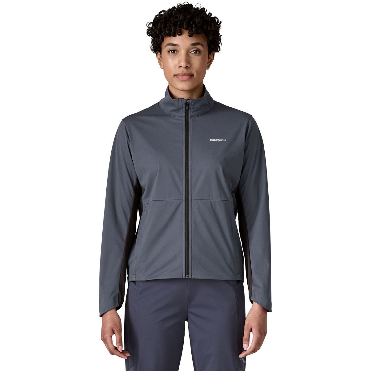 

Гибридная куртка Wind Shield Patagonia, цвет smolder blue
