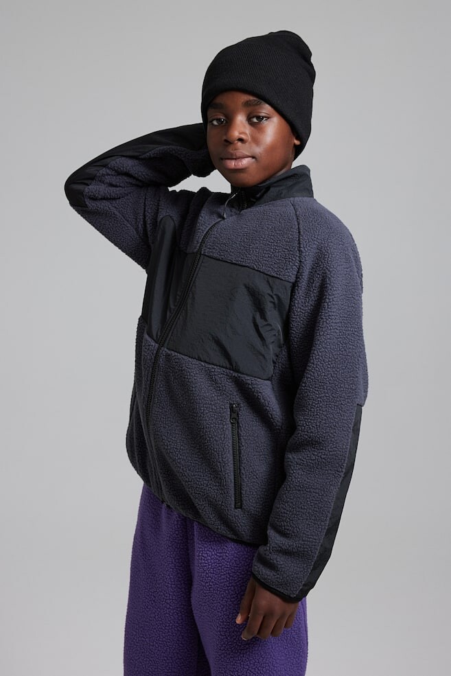 

Спортивная куртка на молнии H&M, синий