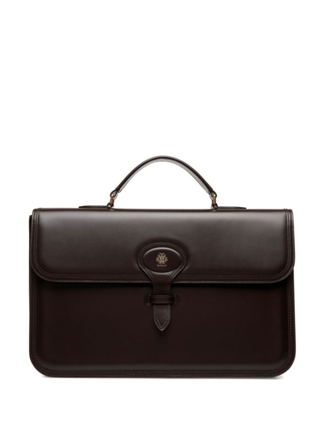 

Портфель с логотипом Bally, коричневый