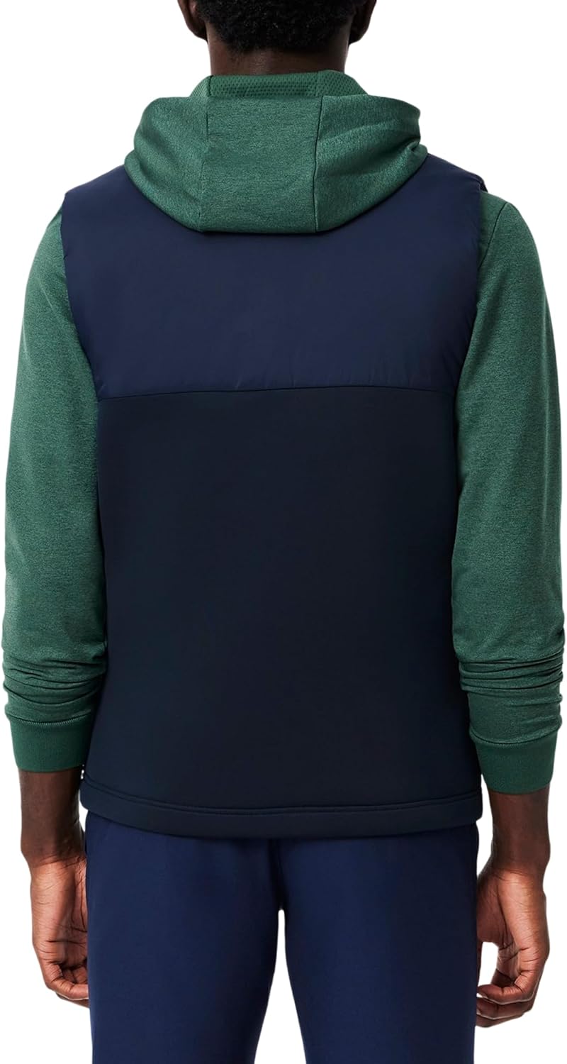Lacoste мужская стеганая спортивная жилетка, Navy Blue/Navy Blue — фото 3