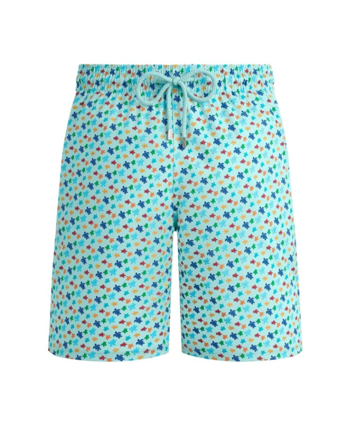 

Мужские плавки Lange micro ronde des tortues rainbow stretch. Vilebrequin, синий