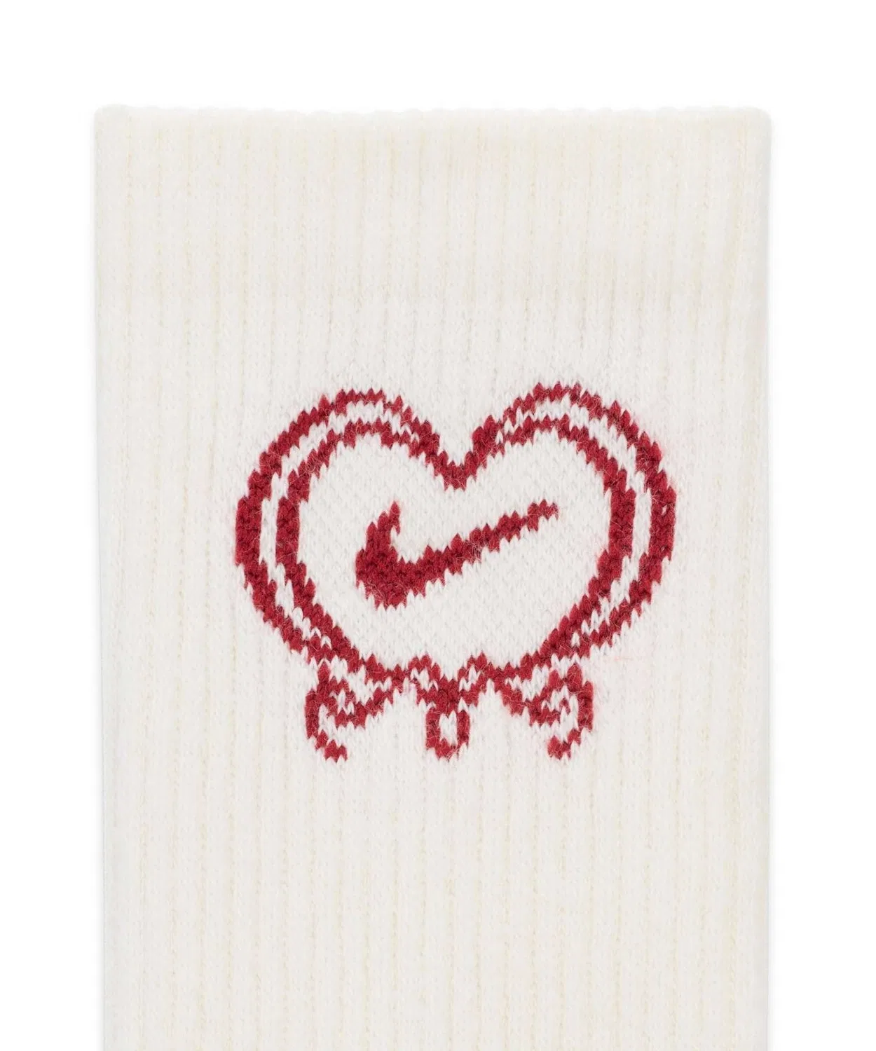 Носки повседневные Nike Everyday Plus Cushioned Crew с технологией Dri-FIT, 1 пара, кремовый — фото 4