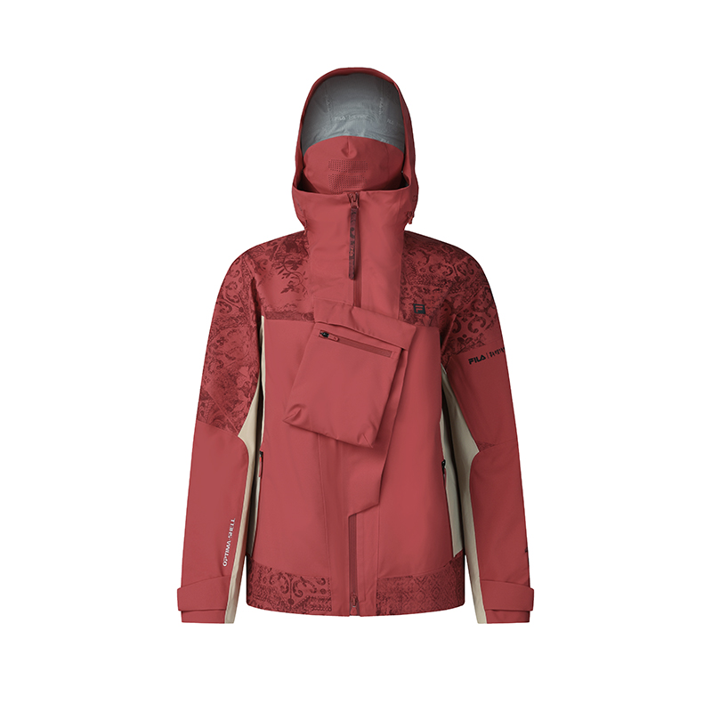 

FILA Куртка женская темно-красная, Dark Brier Red