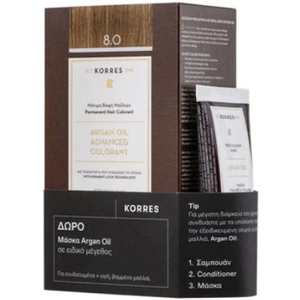 

Argan Oil Advanced Colorant 80 — лечение цвета волос Korres